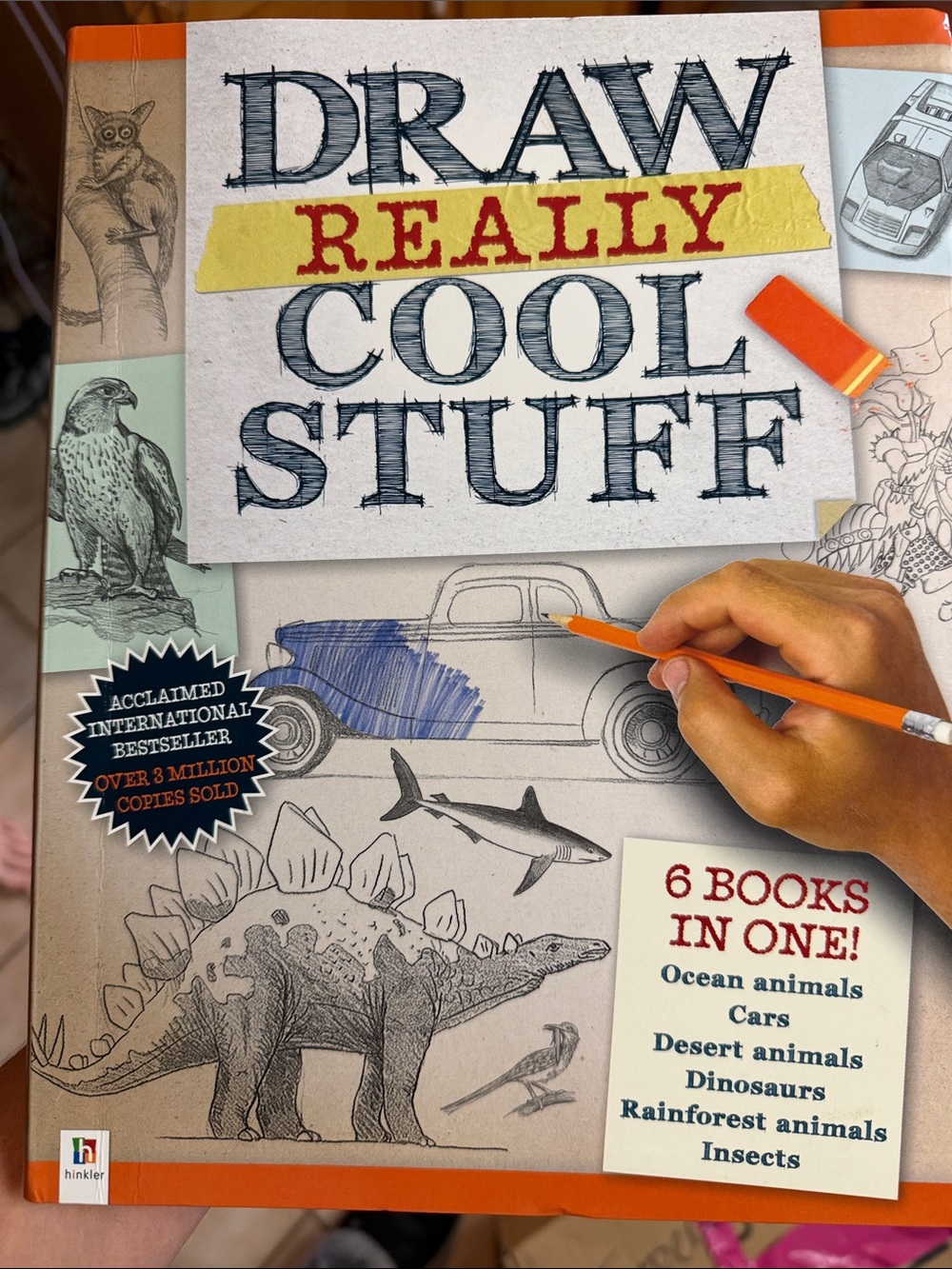 Draw Really Cool Stuff - Orange Cover Drawing Book